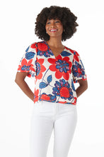 Meredith Top- Nantucket Floral