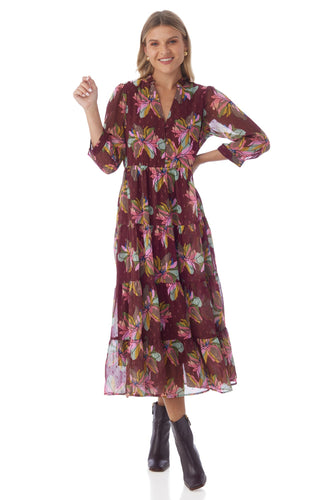 Macrostie Dress- Gallery Floral