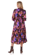 Delphine Dress - Blurred Floral