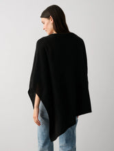 Cashmere Angled Topper - Black