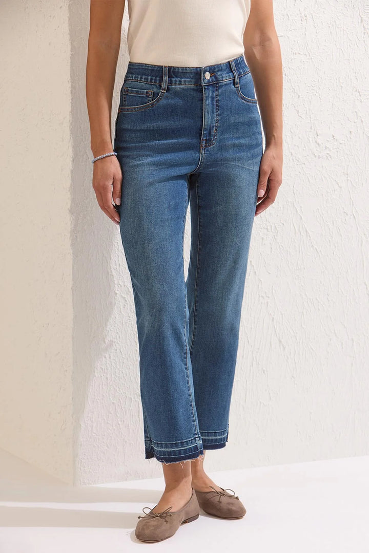 Close-up front view of the jeans&