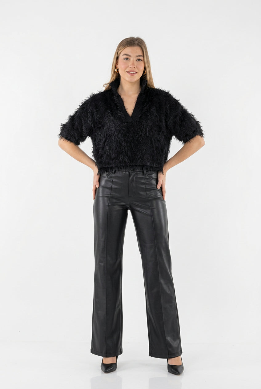 Estelle Top in Black Tie