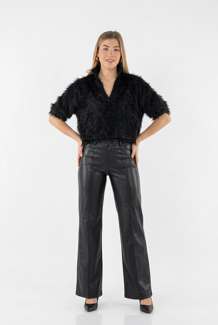 Estelle Top in Black Tie