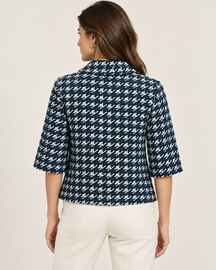 Tyler Boe Addison Knit Top from back view