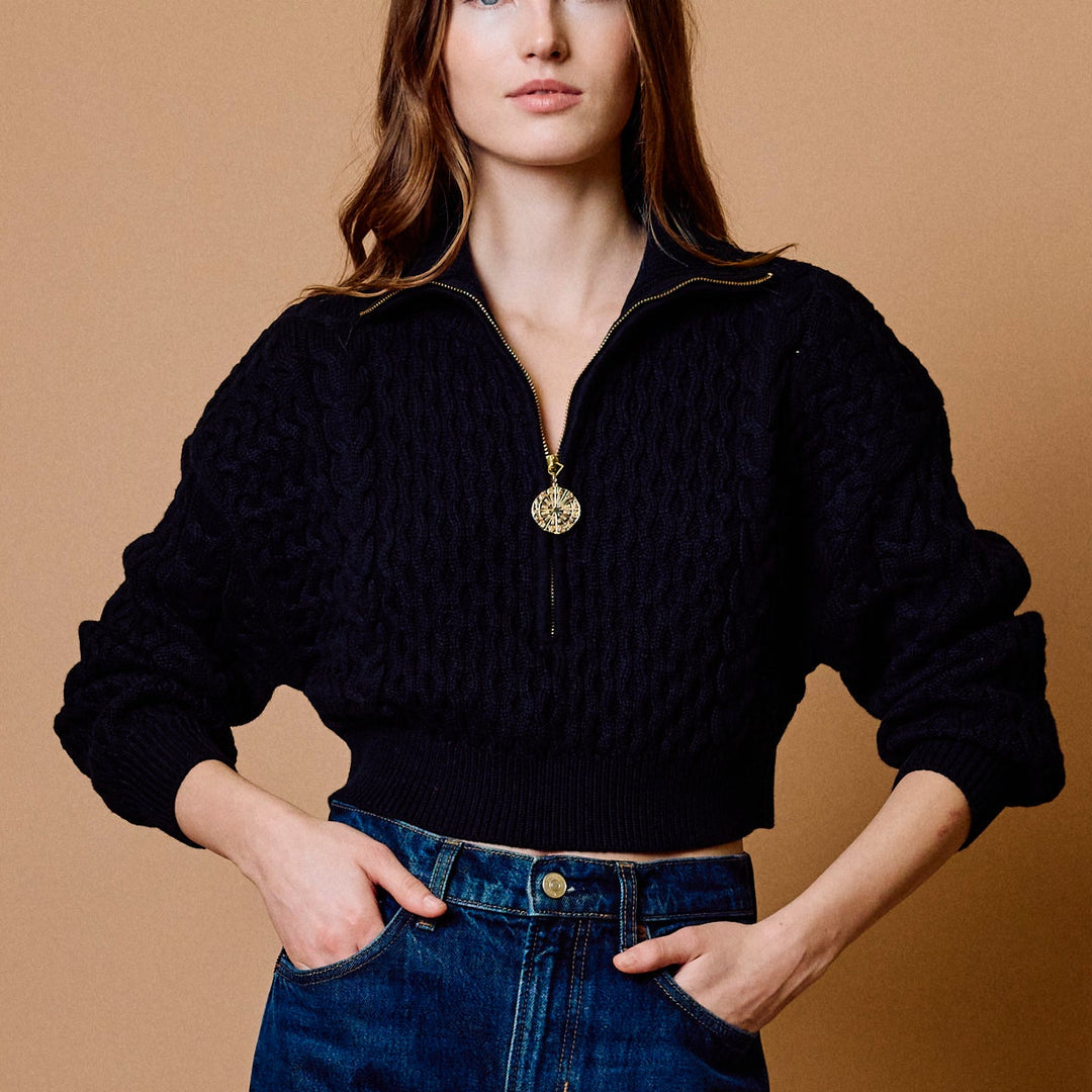 Cameron Sweater in Black