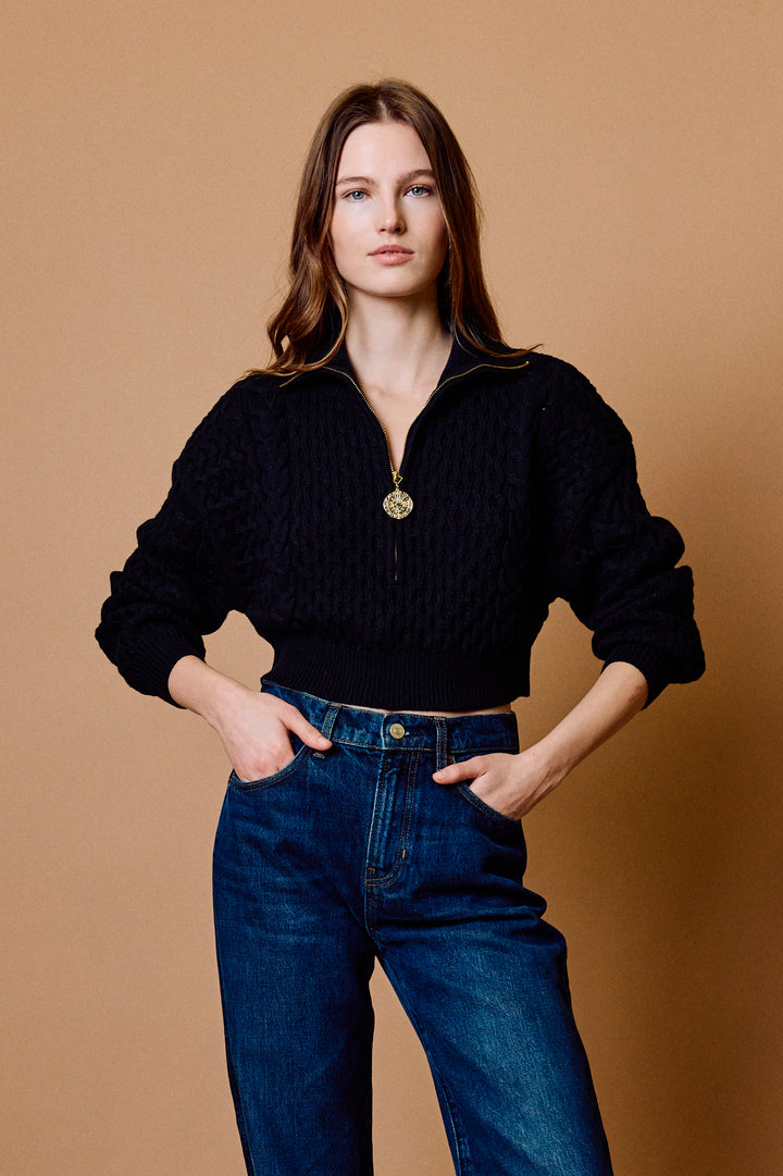 Cameron Sweater in Black
