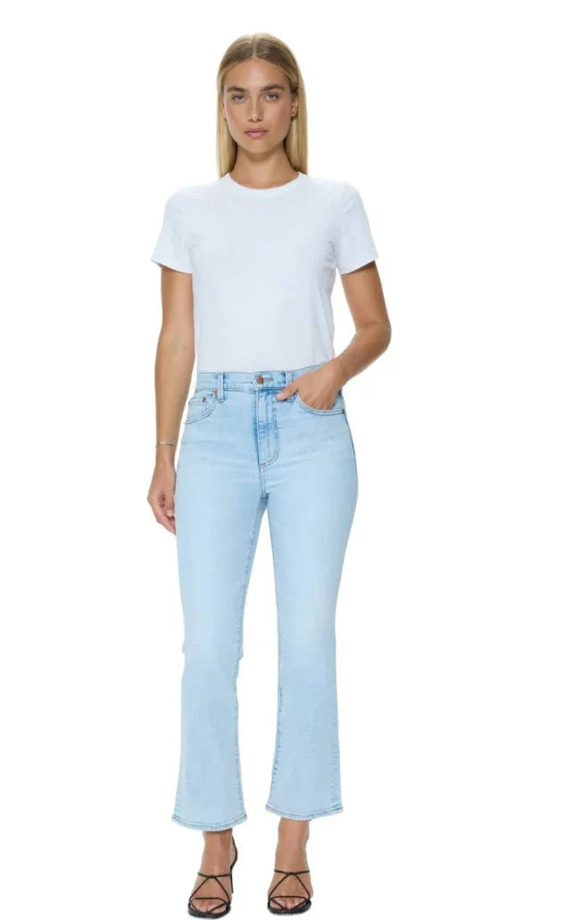 Lennon High Rise Crop Bootcut Jeans