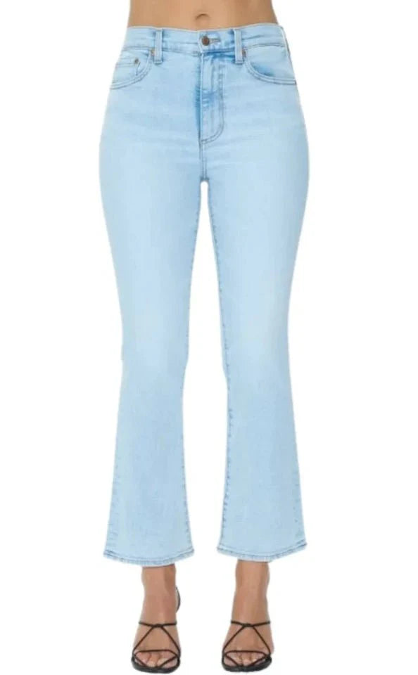 Lennon High Rise Crop Bootcut Jeans