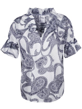 Crosby Top - Etched Paisley