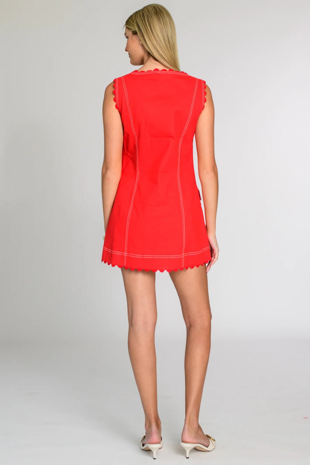 Rory Dress Poppy Red