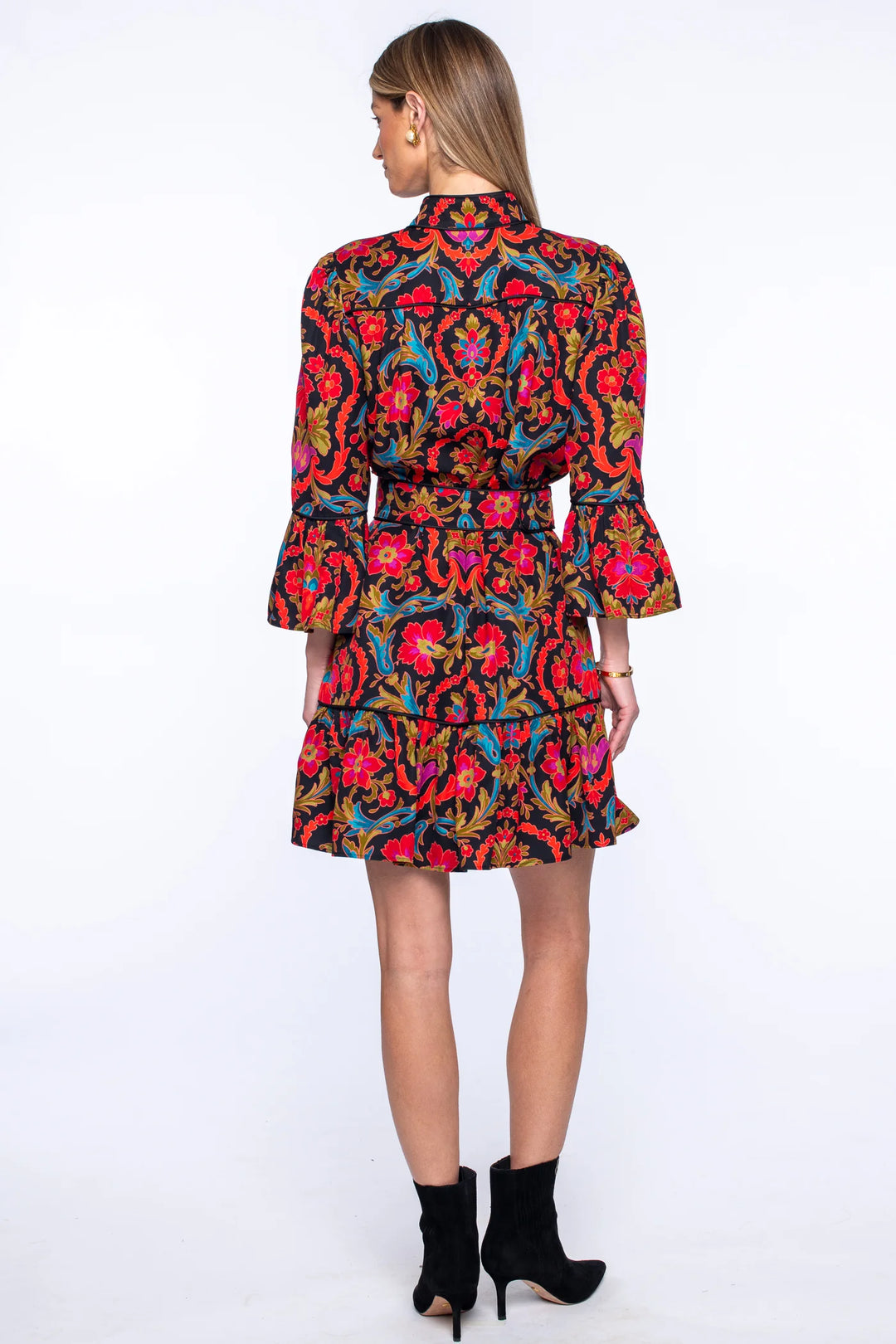 Frances Dress - Damask