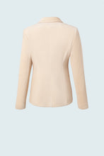 Corduroy Fitted Jacket - Bone