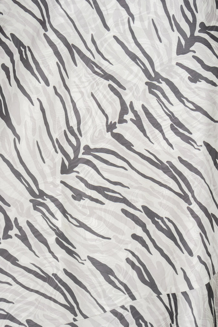 Emily McCarthy Bias Midi Skirt in Wild Marble — close-up detail of Wild Marble jacquard print