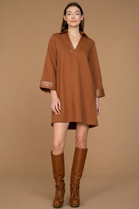 Taylor Dress - Chocolate Knit