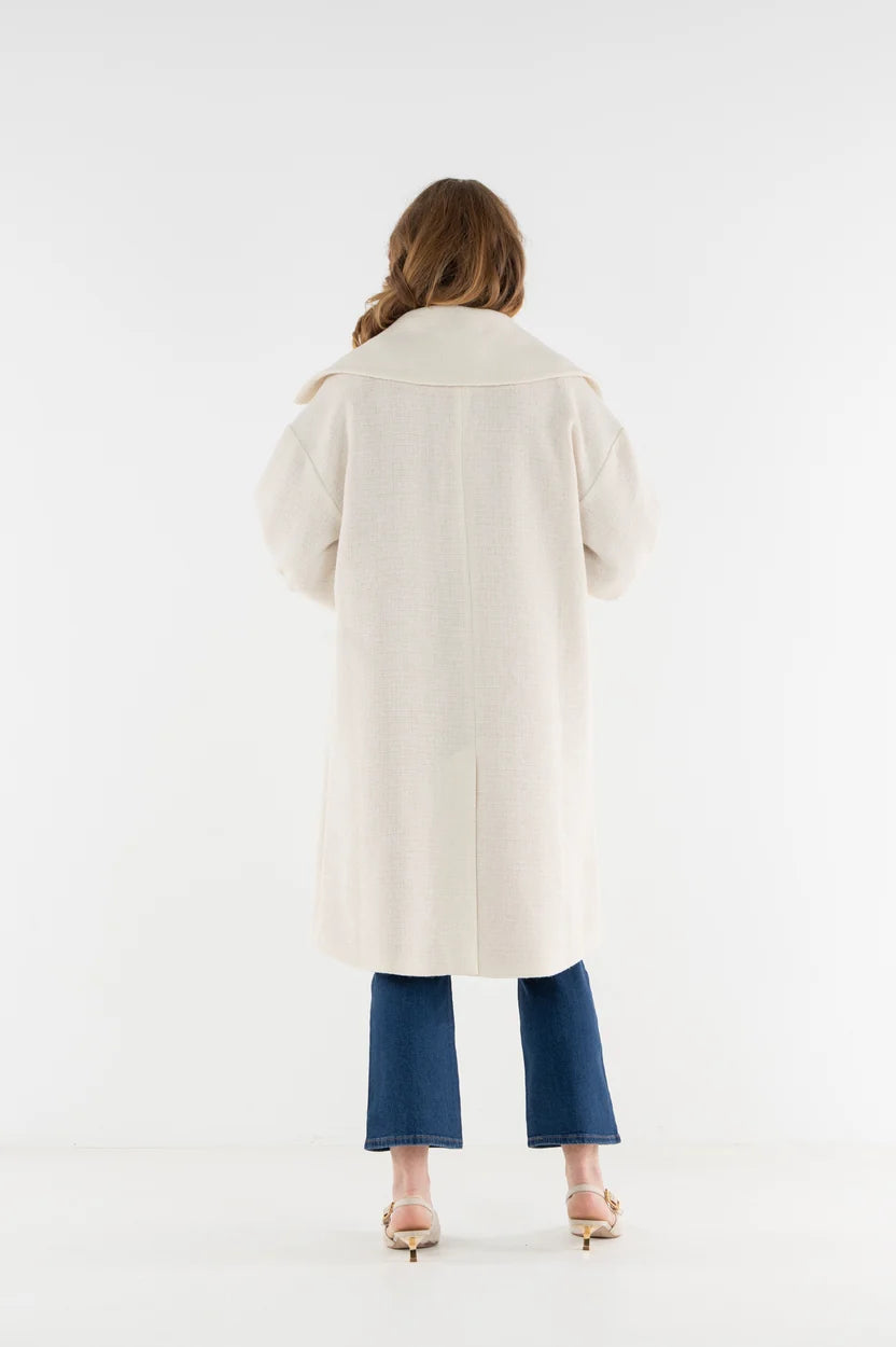 Manhattan Coat in Sandshell
