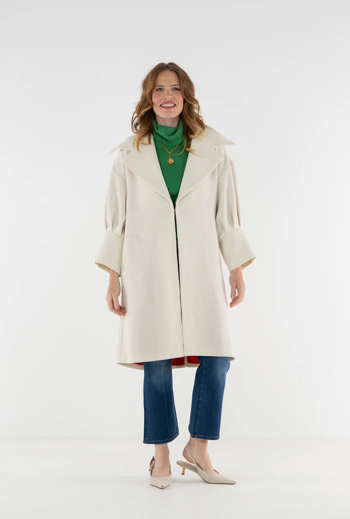 Manhattan Coat in Sandshell