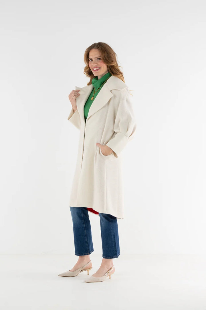 Manhattan Coat in Sandshell