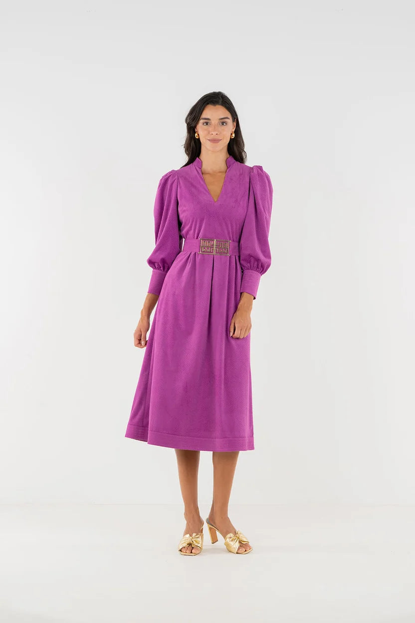 Valentina Dress in Sugar Plum