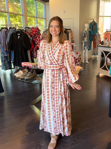 Isabella Dress - Sunrise Honey