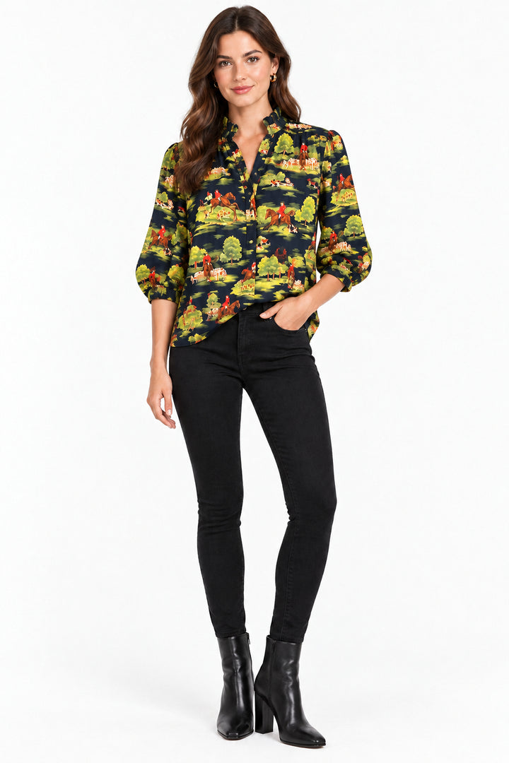 Laura Top in Autumn Chase