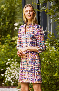 Sherri Dress - Suede Confetti