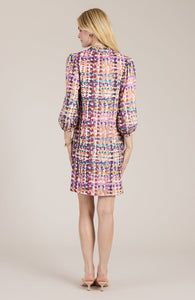 Sherri Dress - Suede Confetti