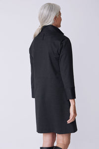 Harper Dress - Charcoal