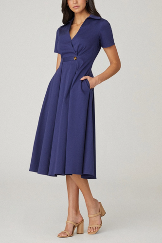 Ashland Dress - Navy