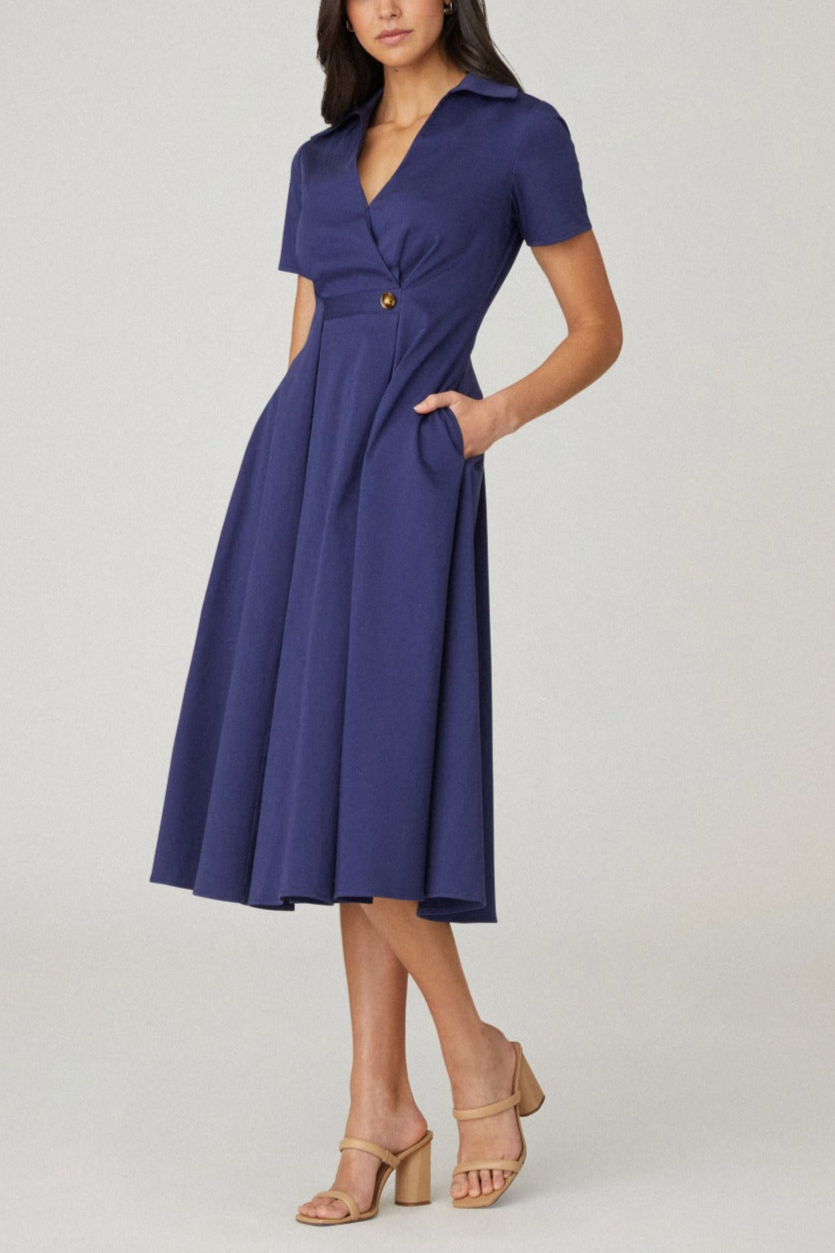 Ashland Dress - Navy