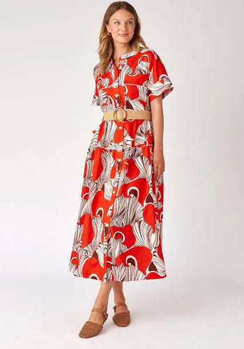 Kellogg Dress- Bolga Fan