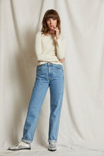 Foxx Ribbed Long Sleeve Tee - Sugar