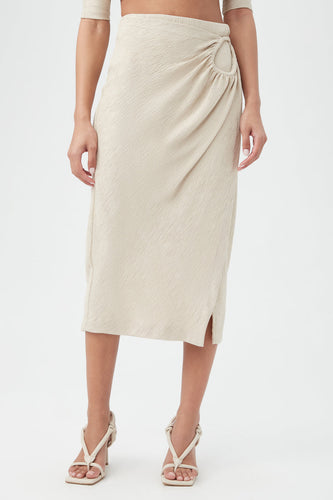 Abiba Skirt - Sahara Stone