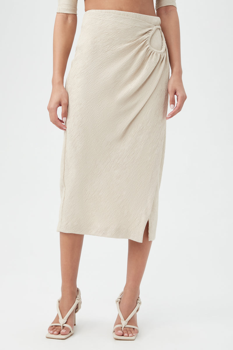 Abiba Skirt - Sahara Stone