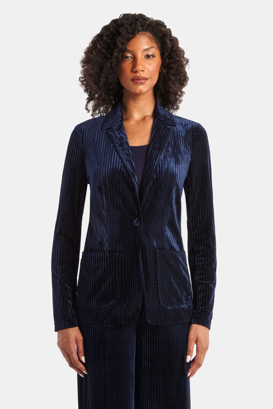 The Pinwheel Blazer - Navy