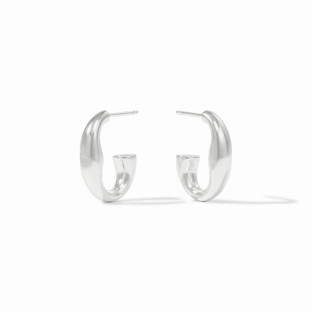 Silver Laguna Hoop Earring