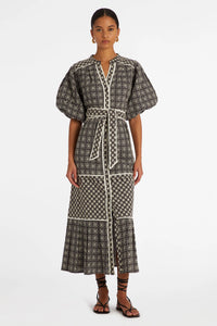 Henna Dress - Cocoa Blossom