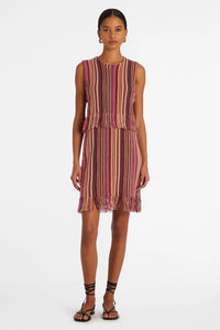 Kenyon Dress - Meadow Stripe