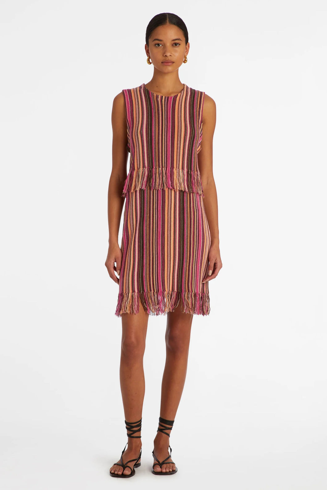 Kenyon Dress - Meadow Stripe