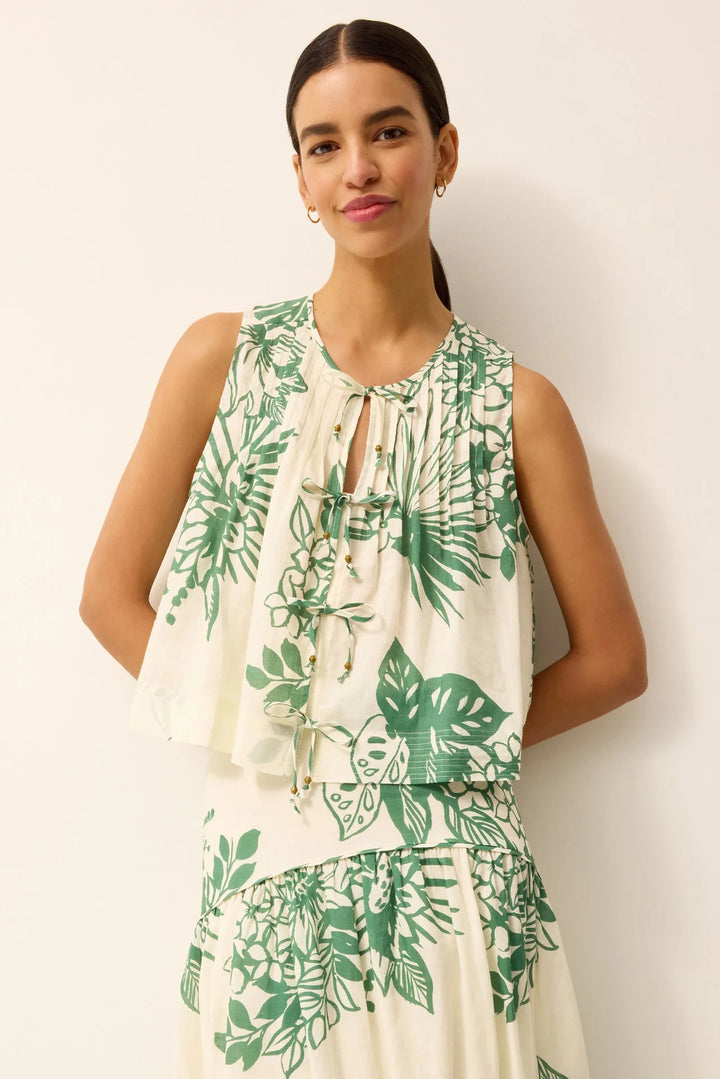 Close-up of Marie Oliver Romina Top&