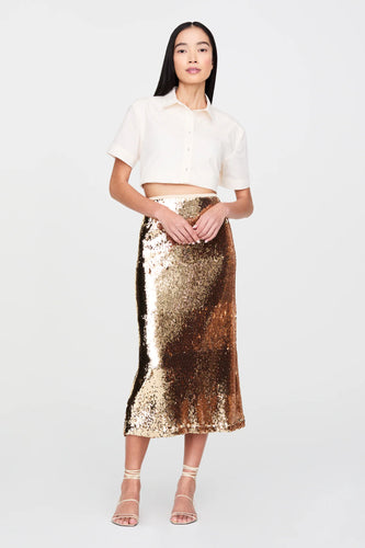 Wray Skirt- Taupe