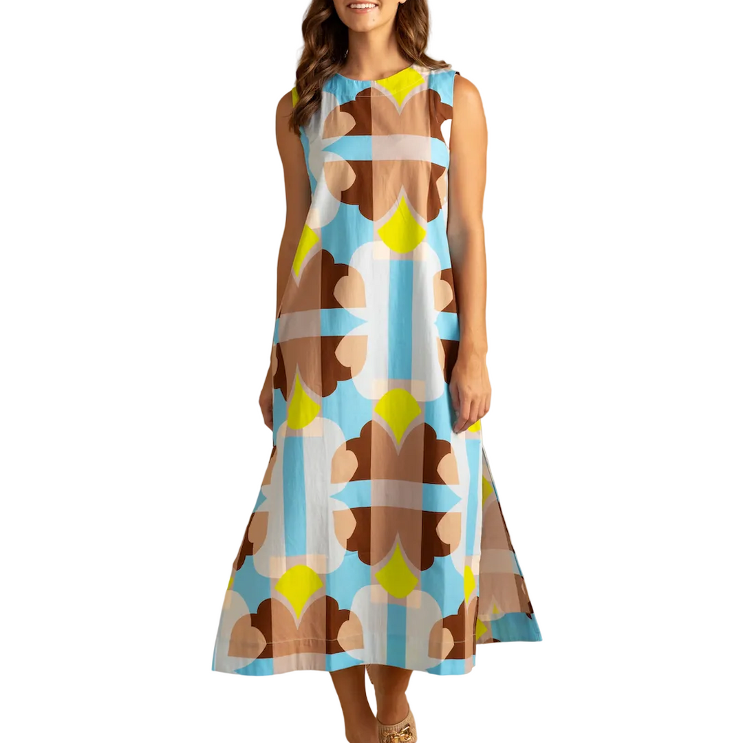 Natasha Dress - Large Deco