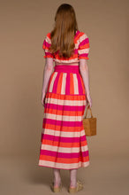 Phoebe Skirt - Bellini Stripe