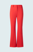 Fit and Flare Full Length Pant- Red