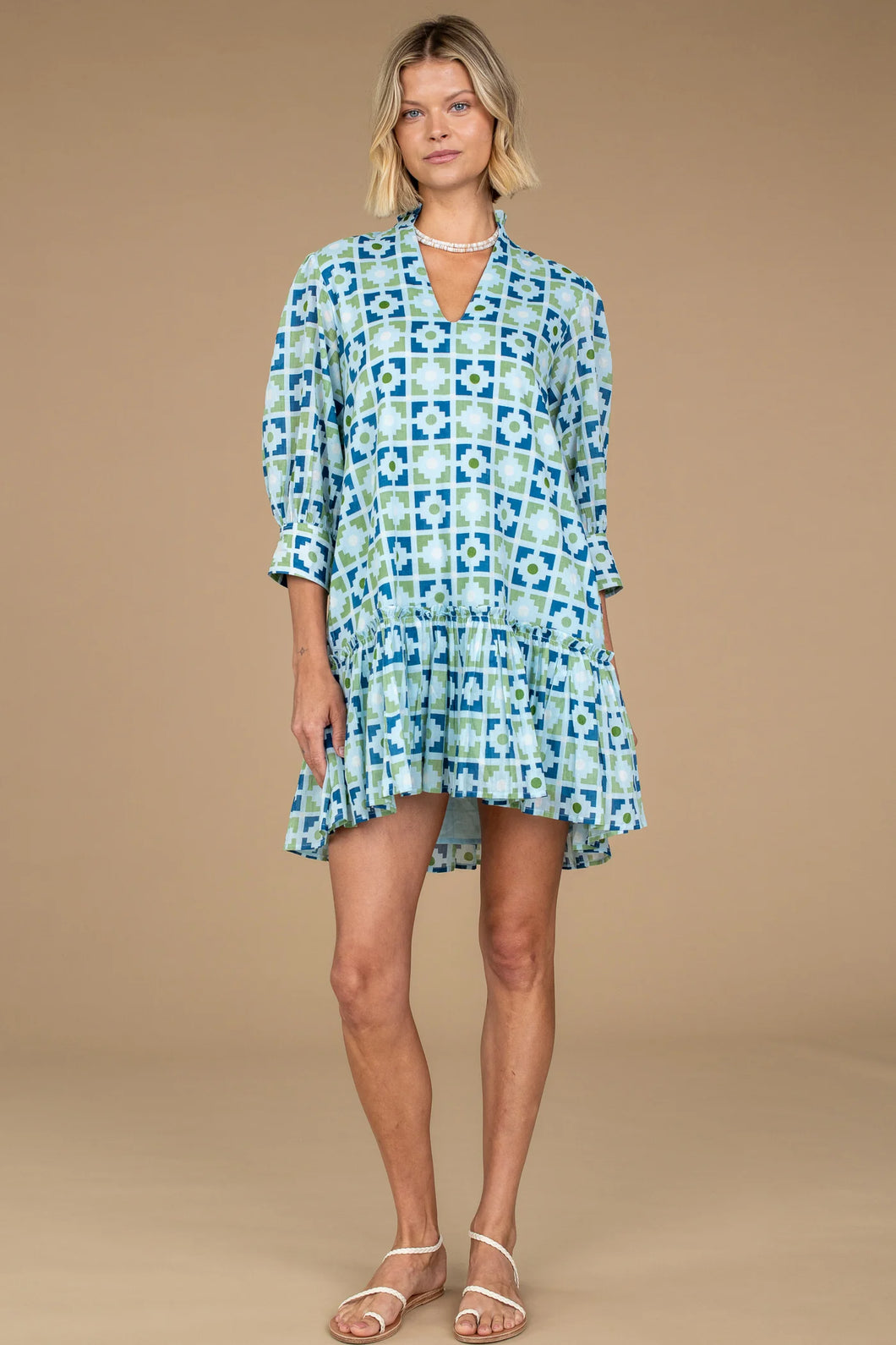 Chloe Dress- Check Mate