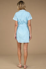 Austin Mini Dress- Azzuro