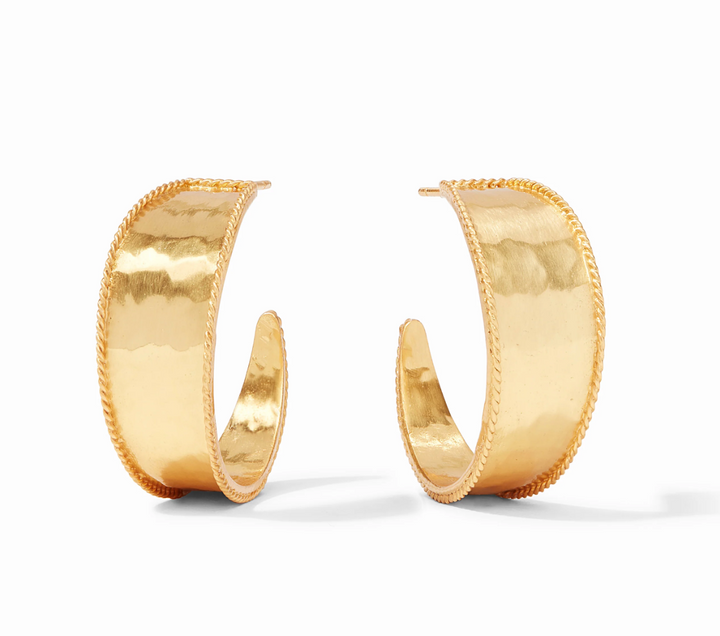 Savoy Hoop Earrings