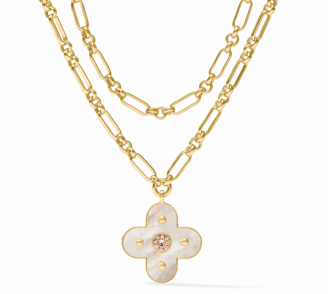 Colette Statement Necklace in Chapagne