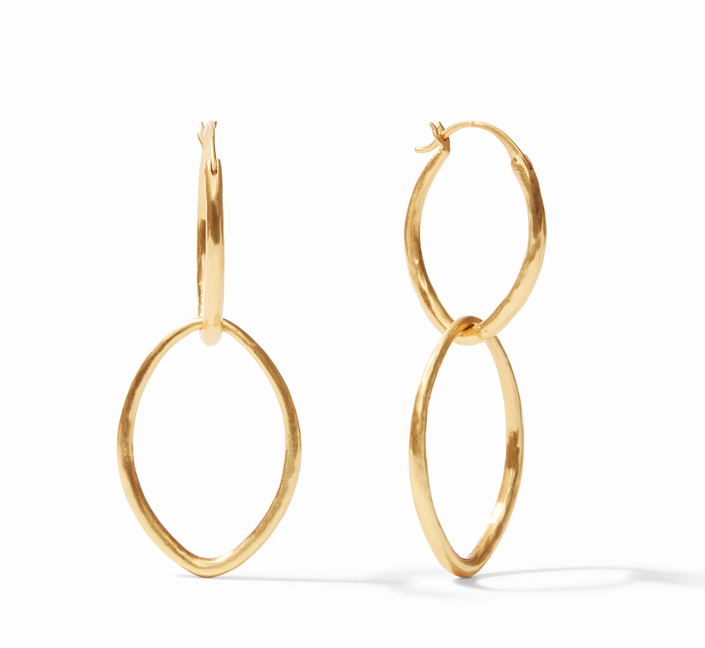 Fleur-de-Lis 2 in 1 Earrings