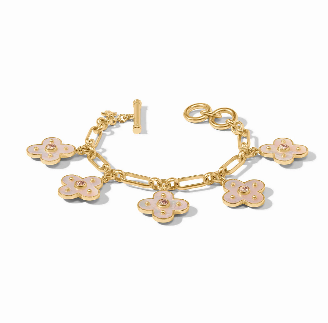Colette Charm Bracelet in Champagne