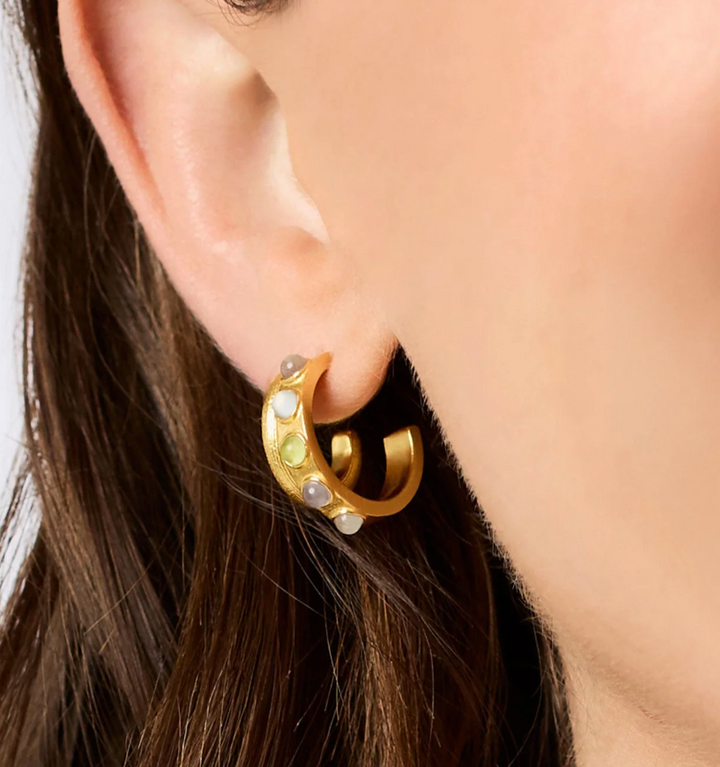 Julie Vos Cobblestone Double Hoop Cat&